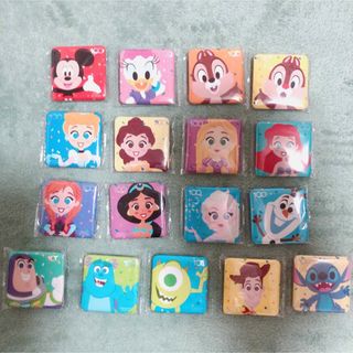 ディズニー(Disney)の　5個 1100円 Disney 100 デザイン 缶バッジKIRIN (キャラクターグッズ)