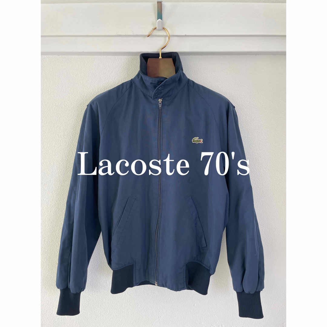 CHEMISE LACOSTE チェック柄 スウィングトップ ブルゾン