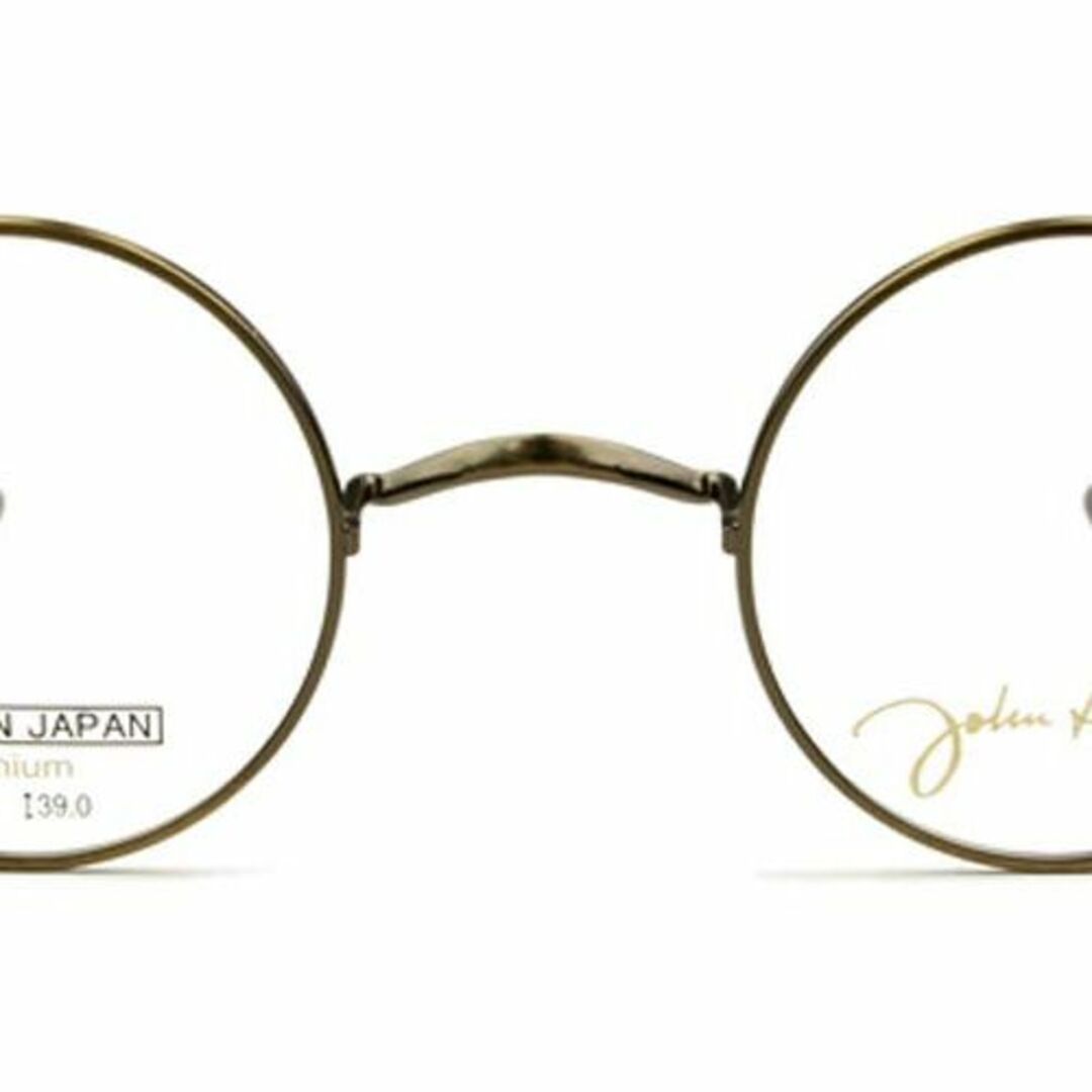 【色: c.3 アンティークゴールド】ジョンレノン John Lennon 眼鏡