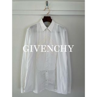 ジバンシィ(GIVENCHY)のGIVENCHY ジバンシー　長袖シャツ　白シャツ　ナポレオンシャツ　(シャツ)