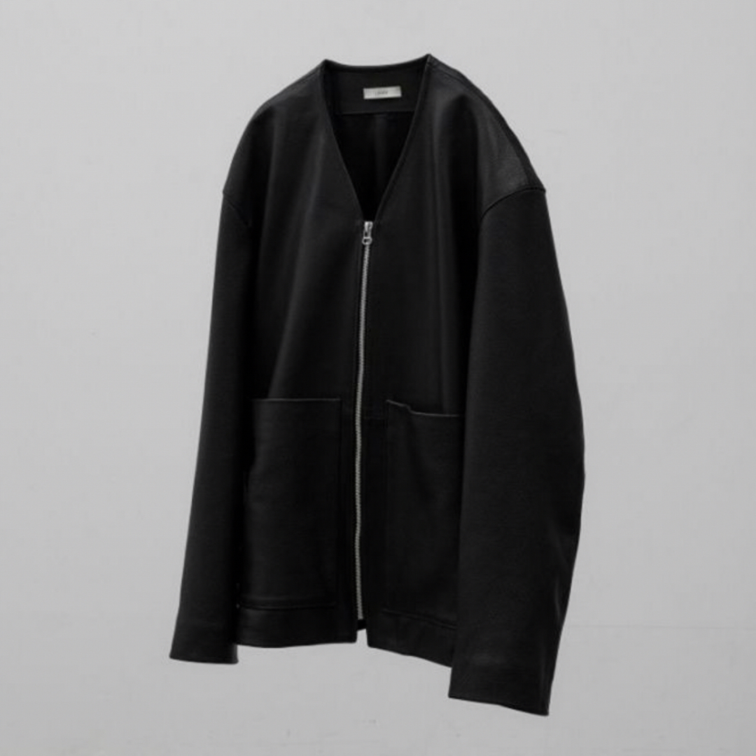 LIDNM   GOAT LEATHER LINING BLOUSON リドム レザー 本革の通販 by s