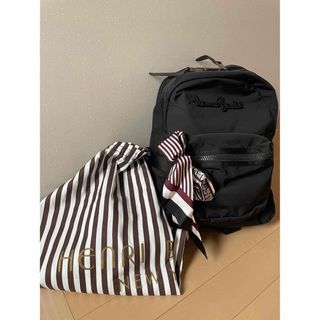 Henri Bendel ヘンリベンデル リュック ブラック 黒　美品