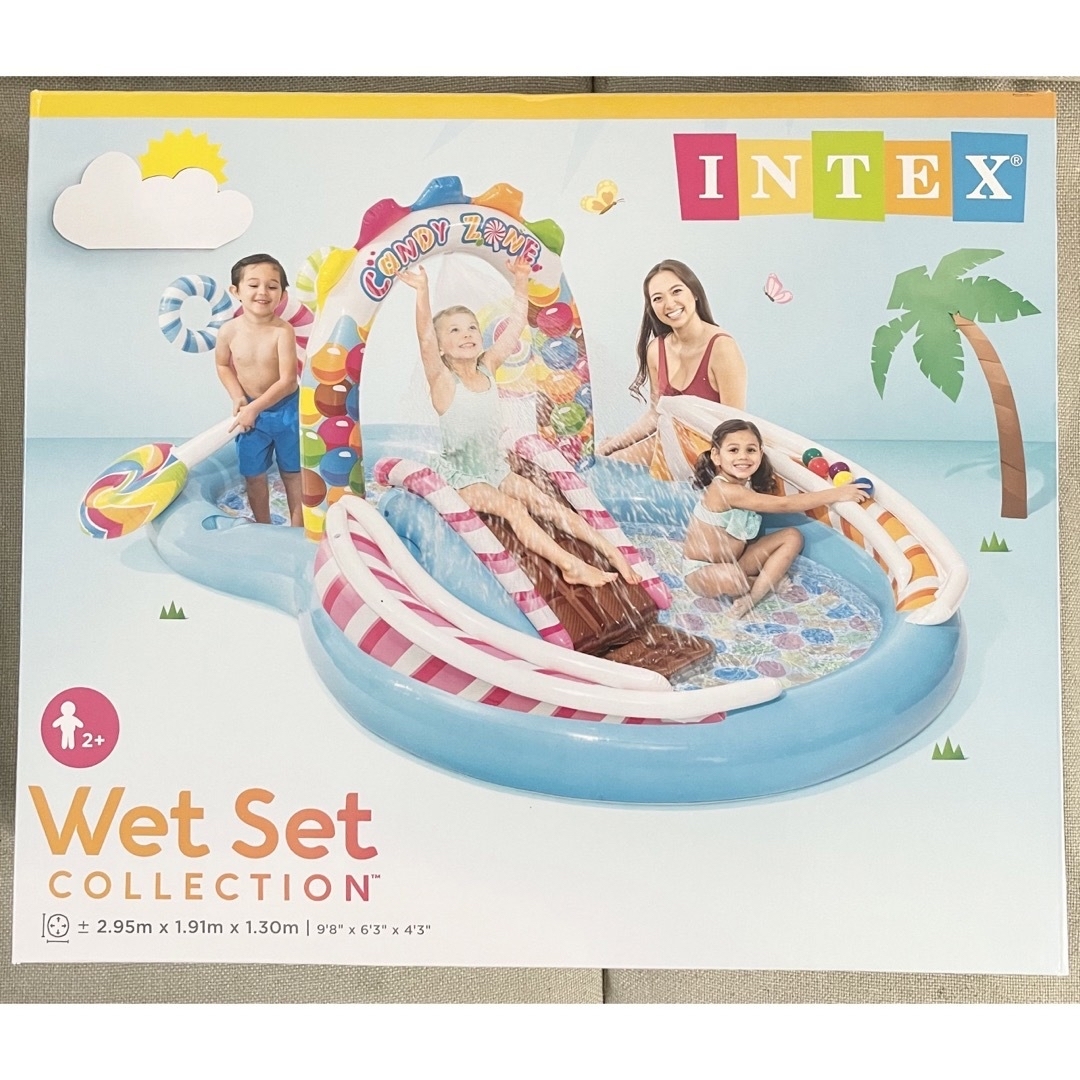 【新品未開封】 intex インテック　キャンディプレイセンター　プール | フリマアプリ ラクマ