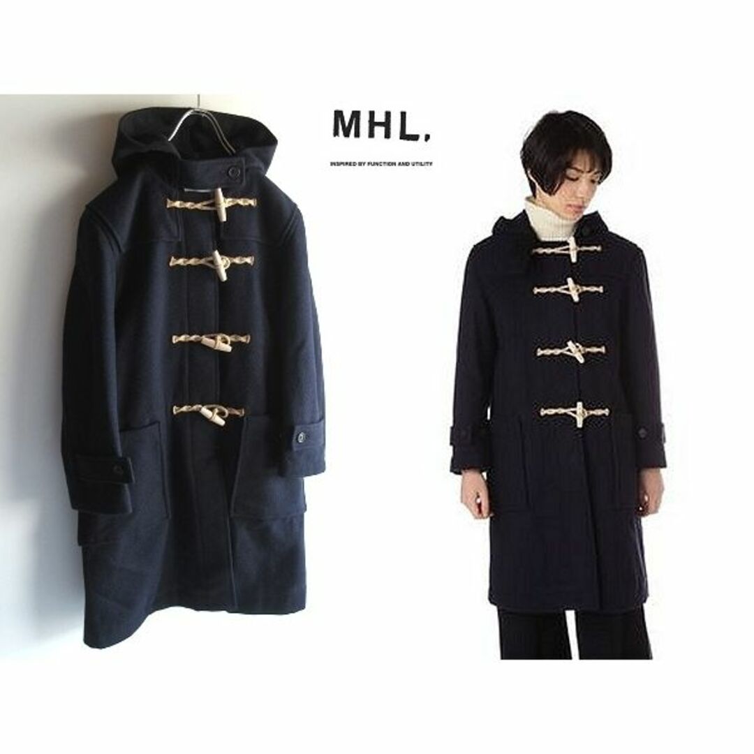 定価62640円 MHL. BRITISH MELTON ダッフルコート 1