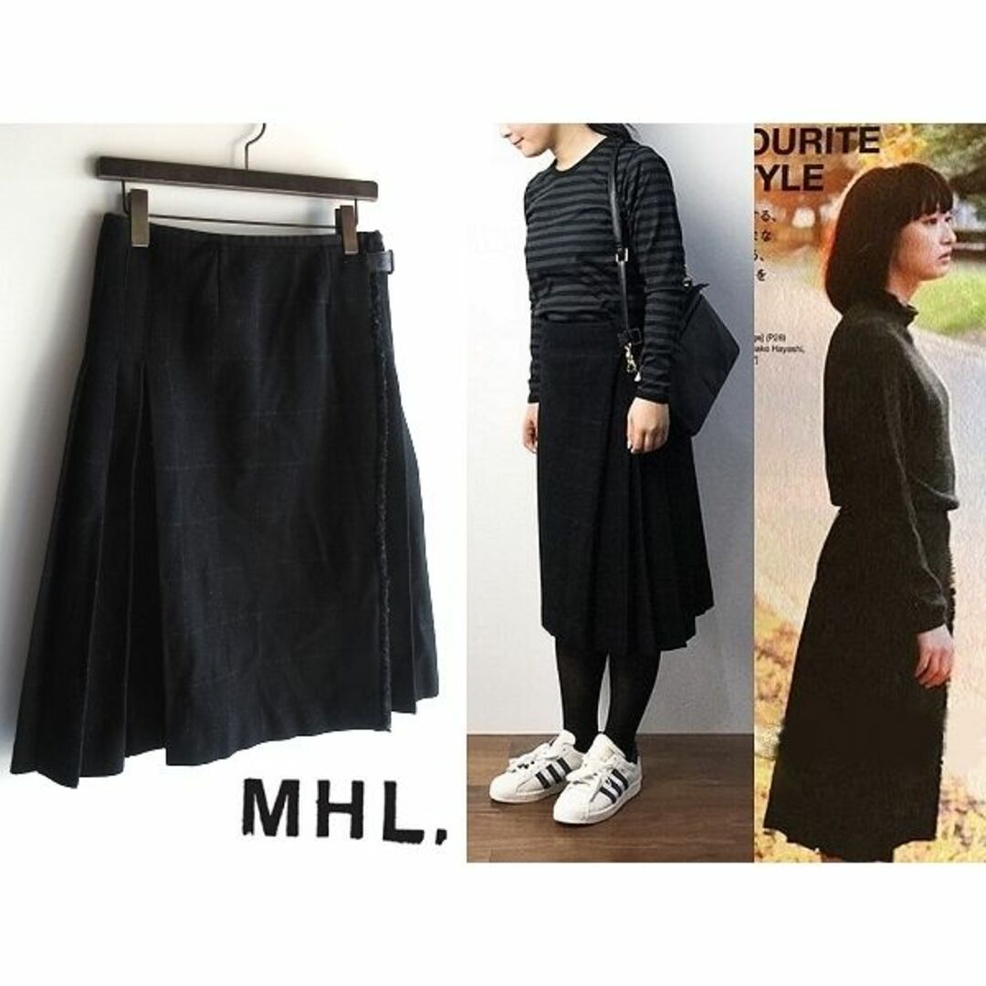 超安値価格で提供し】 門脇麦さん着用 MHL. WINDOWPANE CHECK キルト