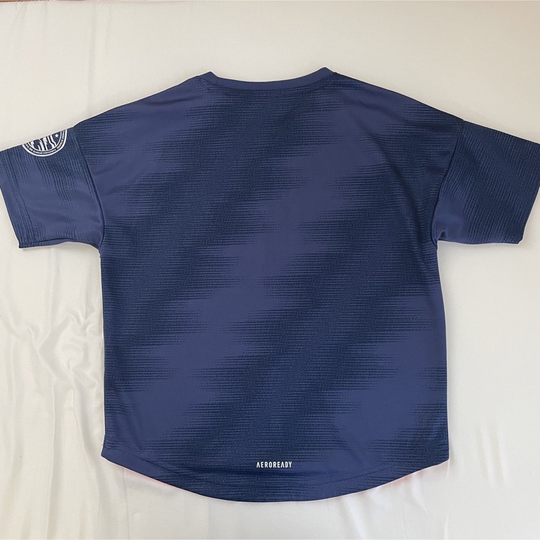 adidas(アディダス)のadidas  Tシャツ　サッカー　ユニフォーム　120cm キッズ/ベビー/マタニティのキッズ服男の子用(90cm~)(Tシャツ/カットソー)の商品写真