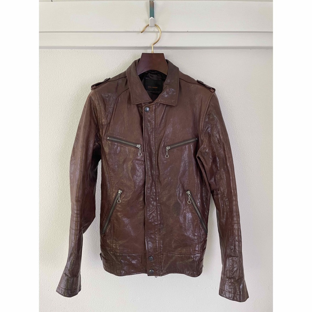 Tete HOMME テットオム レザージャケット ライダースジャケット