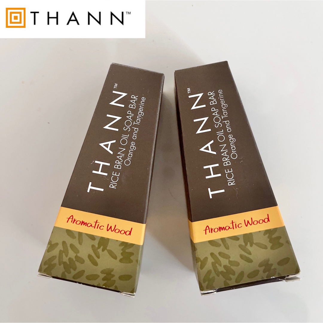 THANN(タン)のTHANN 石鹸 2個セット ホテルアメニティ コスメ/美容のボディケア(ボディソープ/石鹸)の商品写真