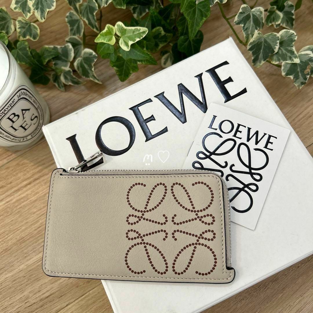 送料無料 LOEWE ロエベ アナグラムコインカードホルダー フラグメント