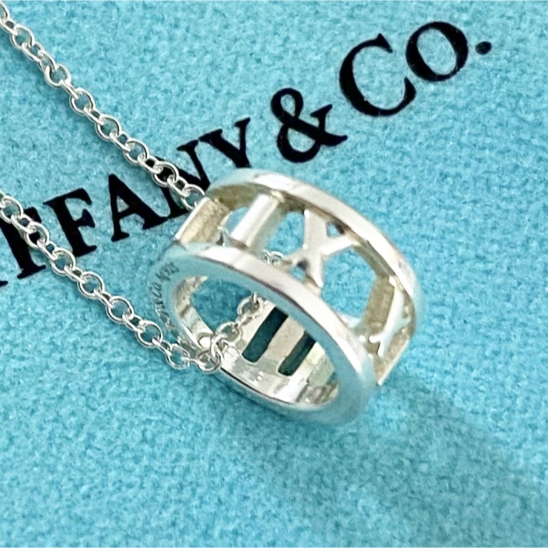 Tiffanyティファニー ネックレス アトラス 美品 AG925 Tiffanyティファニー ネックレス アトラス 美品 AG925