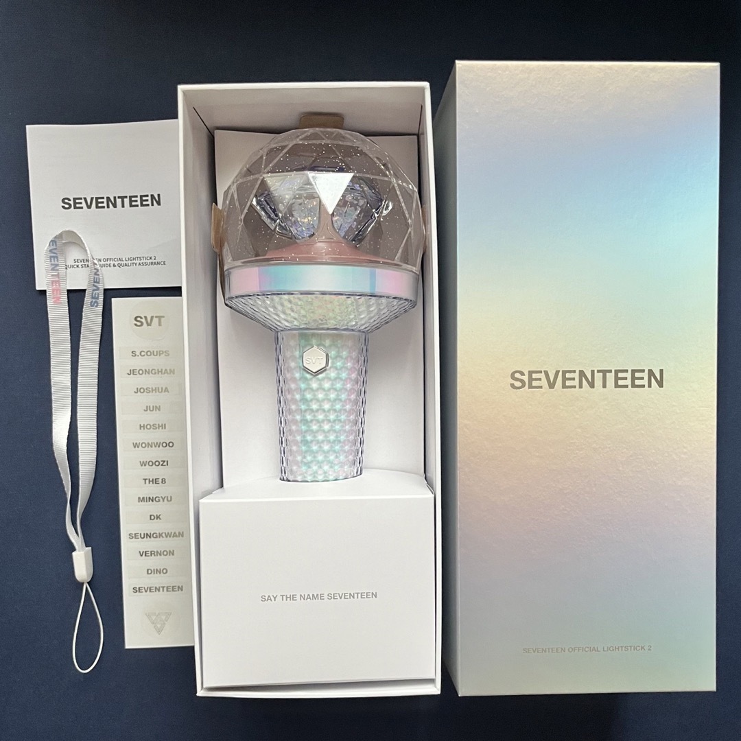 SEVENTEEN セブチ ペンライト CARAT棒 カラット棒 VER.2☆ SEVENTEEN セブチ ペンライト CARAT棒 カラット棒 VER.2☆