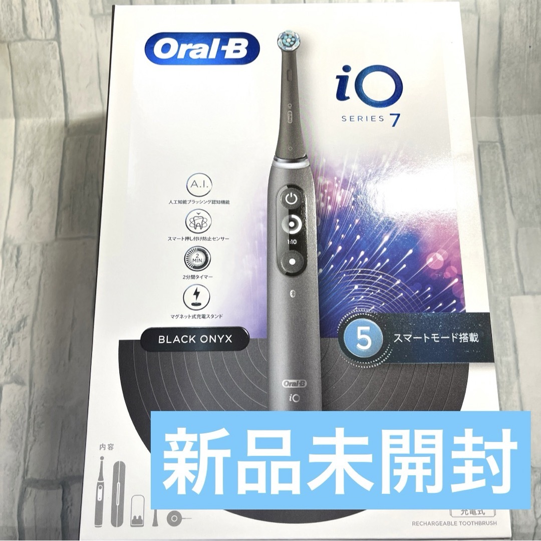 Oral-B 電動歯ブラシ IOM72J22BDBK-W