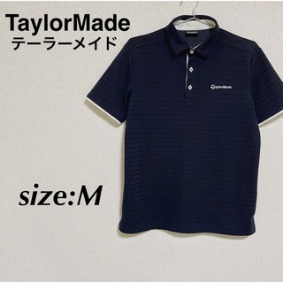 テーラーメイド(TaylorMade)の美品 TaylorMade テーラーメイド ゴルフウェア 半袖シャツ ポロシャツ(ポロシャツ)