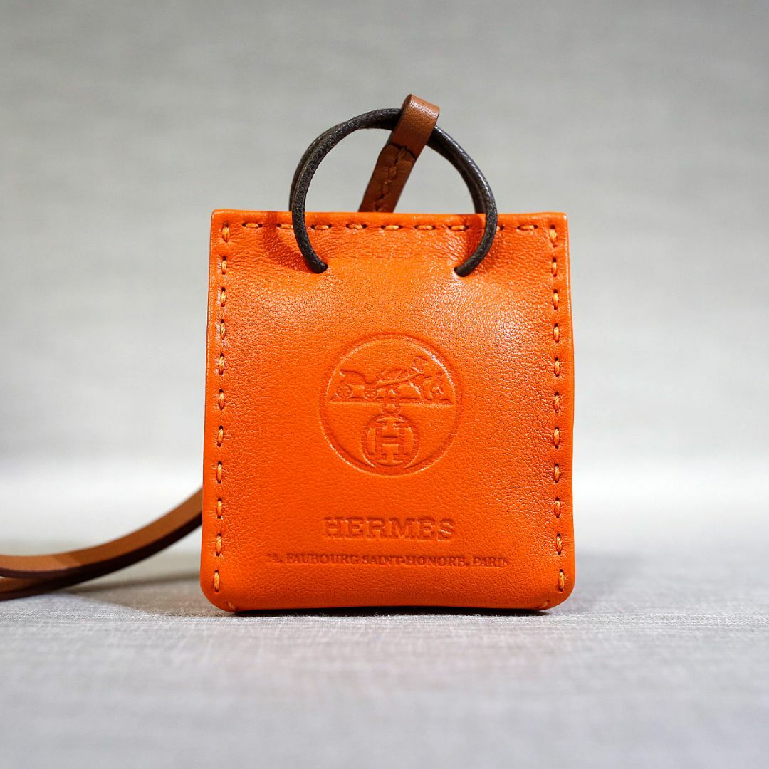 エルメス　チャーム　サックオランジュ　新品未使用　HERMES