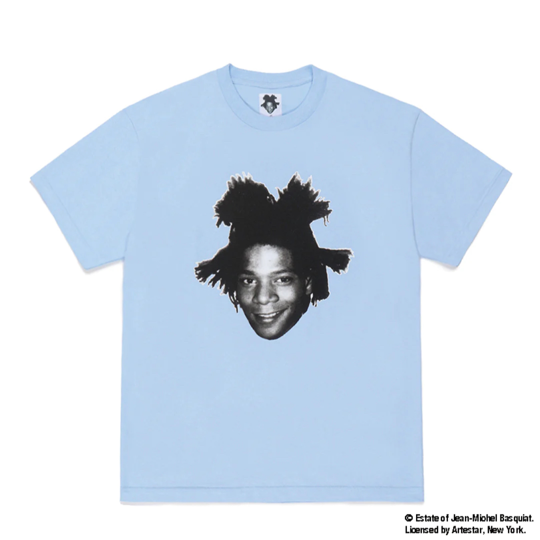 WACKO MARIA(ワコマリア)のWACKOMARIA BASQUIAT  T-SHIRT バスキア　水色　XL メンズのトップス(シャツ)の商品写真