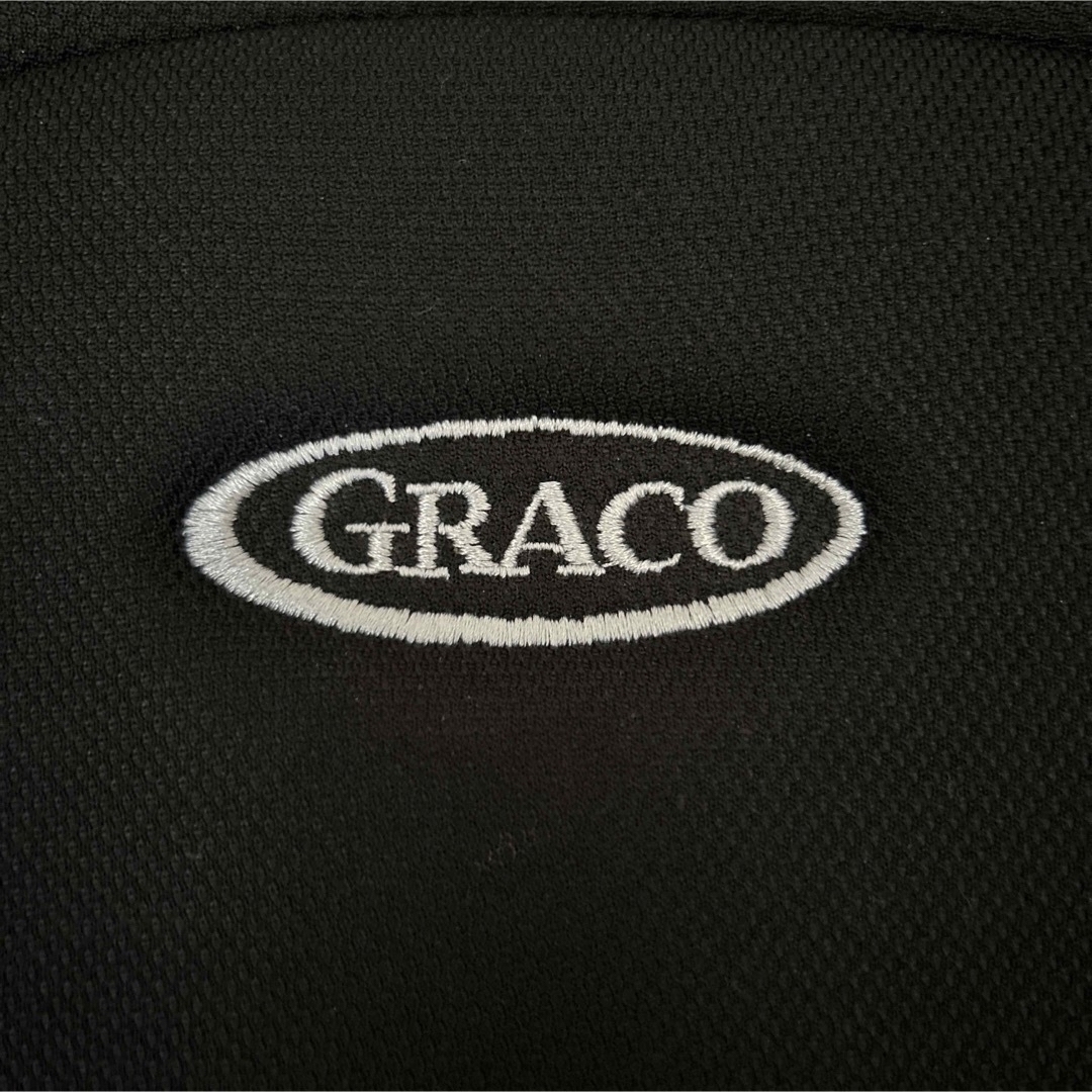 Greco(グレコ)の子供　キッズ　ベビー　美品　GRACO ジュニアシート　ブラック　ピンク　 キッズ/ベビー/マタニティの外出/移動用品(自動車用チャイルドシート本体)の商品写真