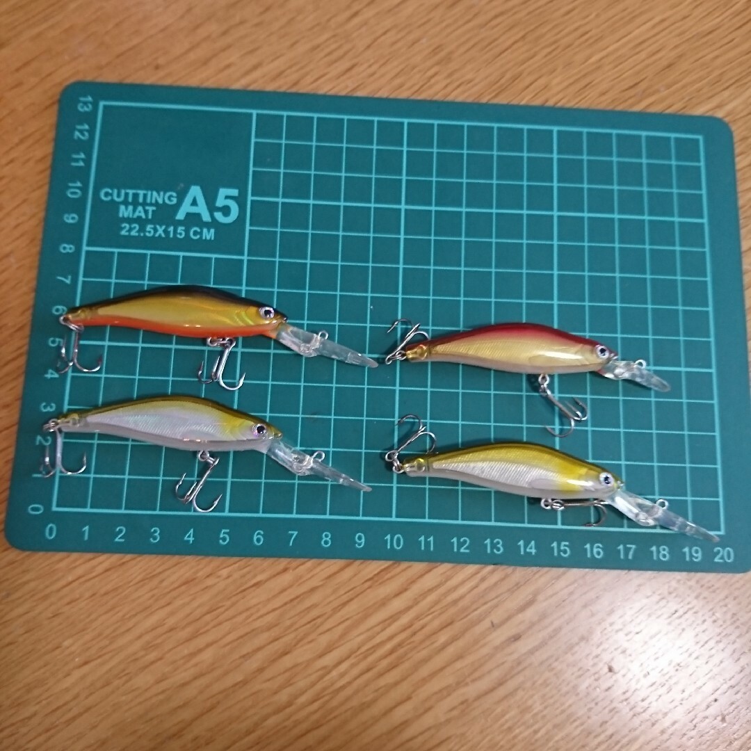 DUEL - デュエル 3D (SP) 3Dシャッド 4本セットDUEL 3D YOZURIの通販