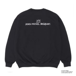 WACKO MARIA BASQUIAT SWEAT SHIRT バスキア　黒