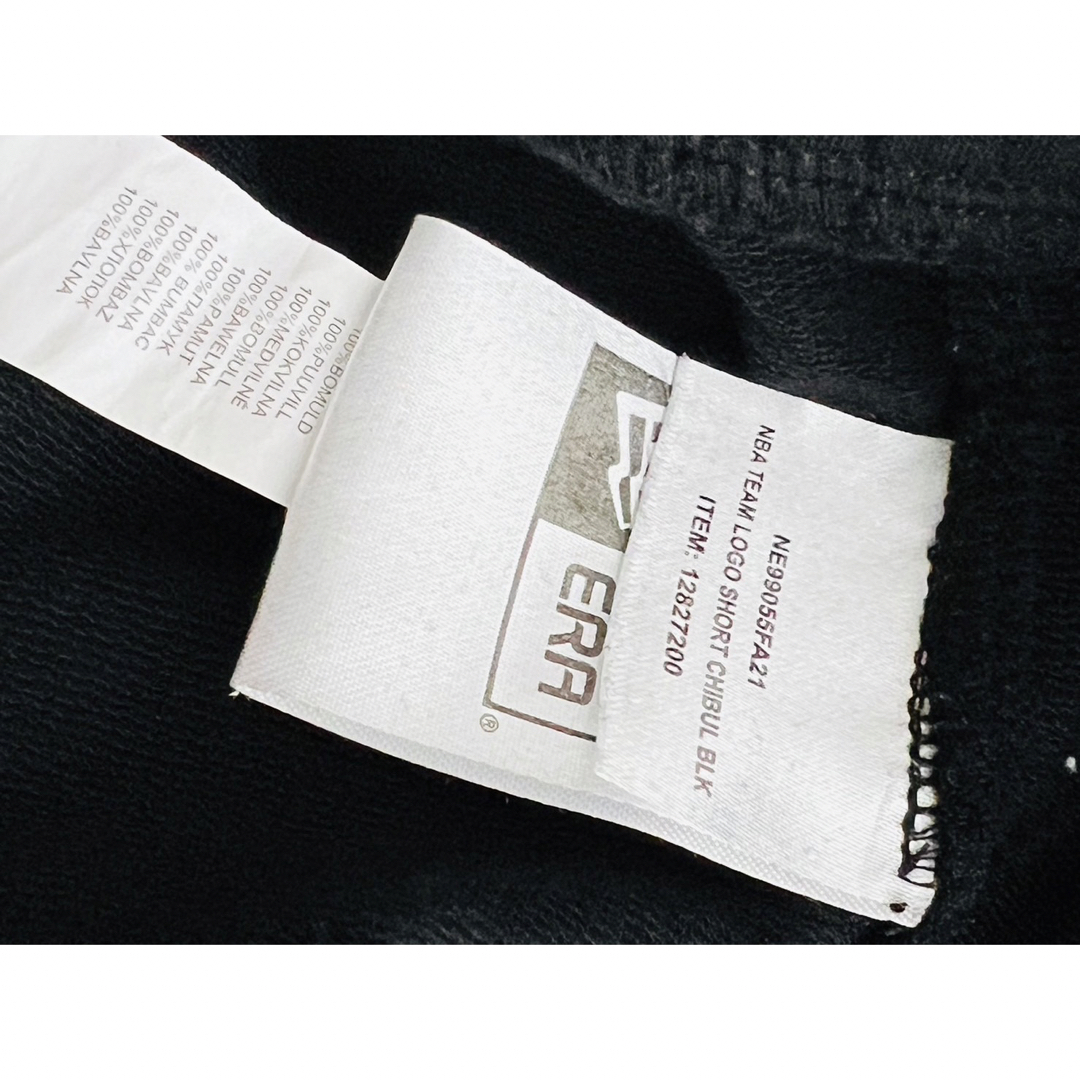 NEW ERA(ニューエラー)のニューエラ シカゴ・ブルズBulls ショートパンツ ブラック ハーフパンツ メンズのパンツ(ショートパンツ)の商品写真