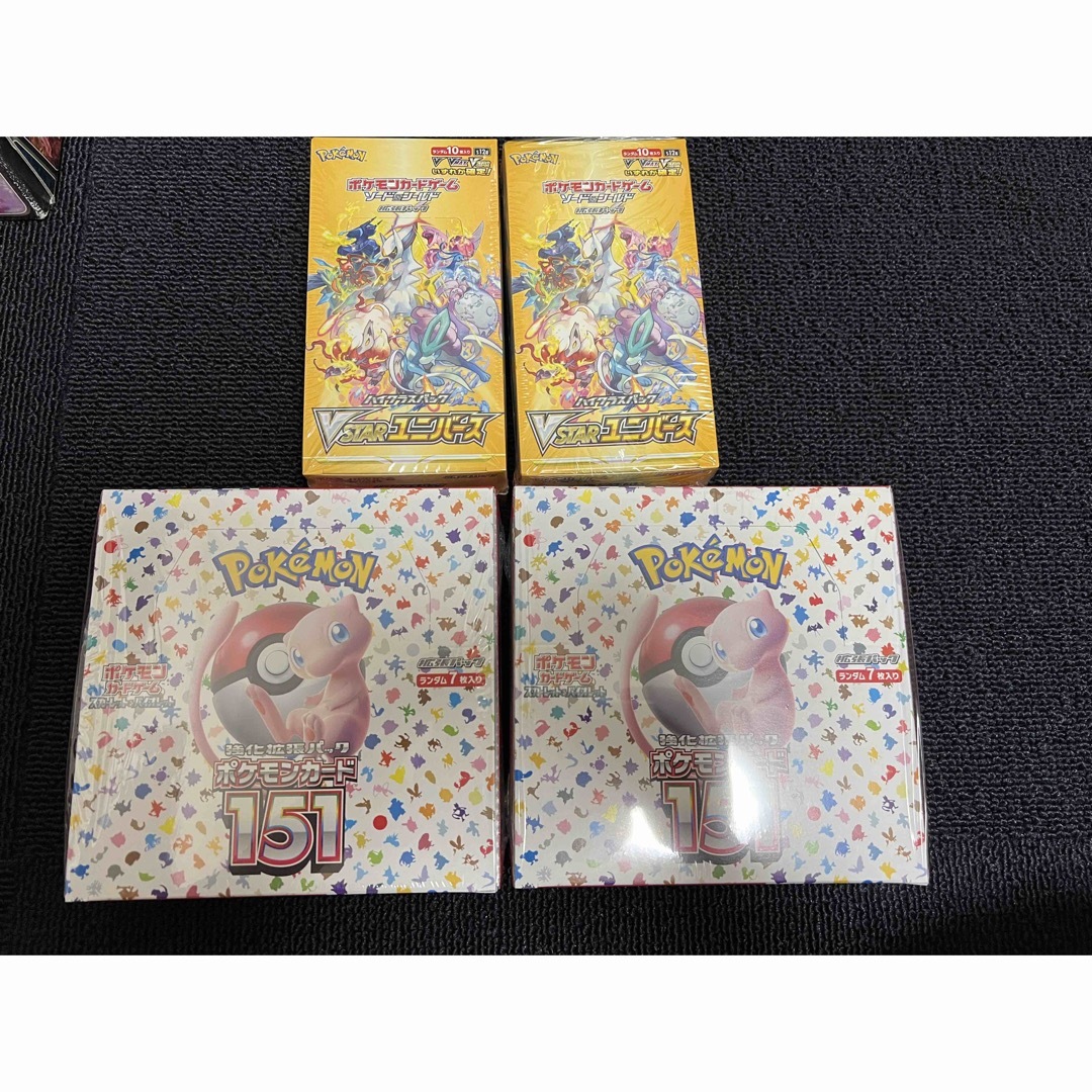 ポケモンカードVSTARユニバース　151 シュリンク付き新品未開封4BOX