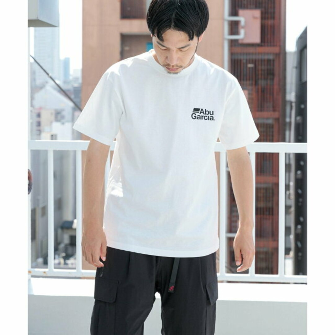 URBAN RESEARCH DOORS(アーバンリサーチドアーズ)の【WHITE】『別注』Abu Garcia*EKAL UKIYO-E T-SHIRTS メンズのトップス(Tシャツ/カットソー(半袖/袖なし))の商品写真