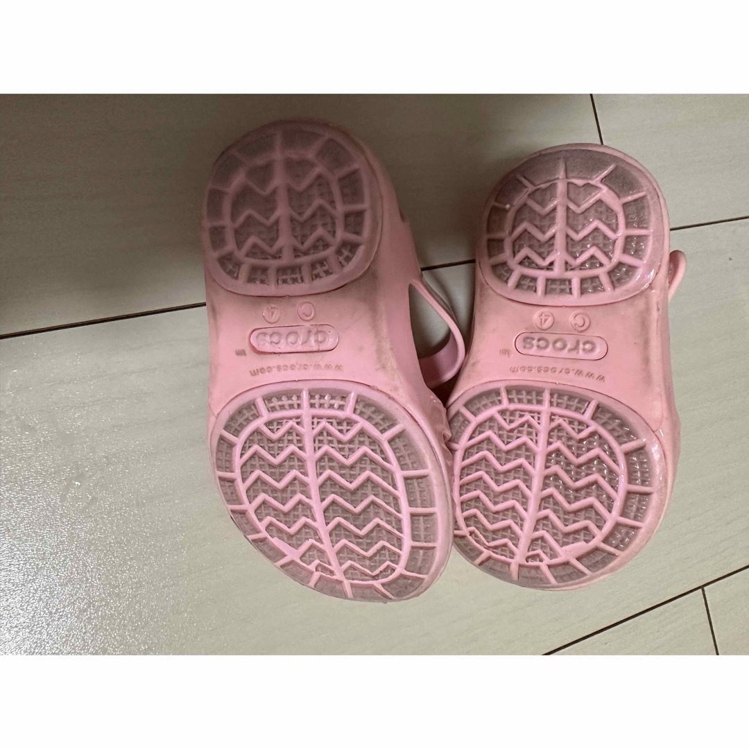 crocs(クロックス)のベビーサンダル　12cm  クロックス　crocs キッズ/ベビー/マタニティのベビー靴/シューズ(~14cm)(サンダル)の商品写真