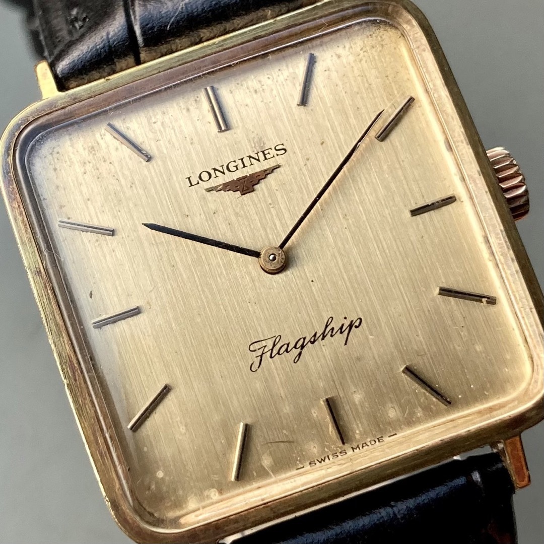 動作品】ロンジン アンティーク 腕時計 1970年代 手巻き メンズ スイス-