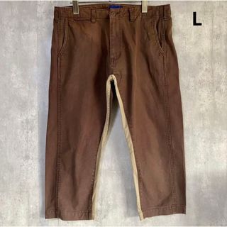 ビームス(BEAMS)のビームス　BEAMS   ハーフパンツ　茶　L  綿100%(ショートパンツ)