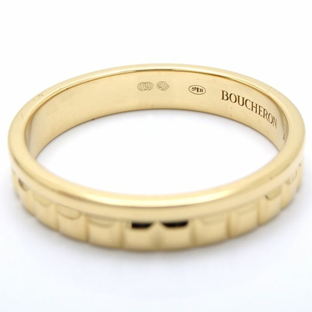 BOUCHERON(ブシュロン)のブシュロン Boucheron キャトル ラディアント リング 指輪 ハーフ JAL00251 #57 16.5号 K18YG イエローゴールド / 290242【中古】【BJ】 メンズのアクセサリー(リング(指輪))の商品写真