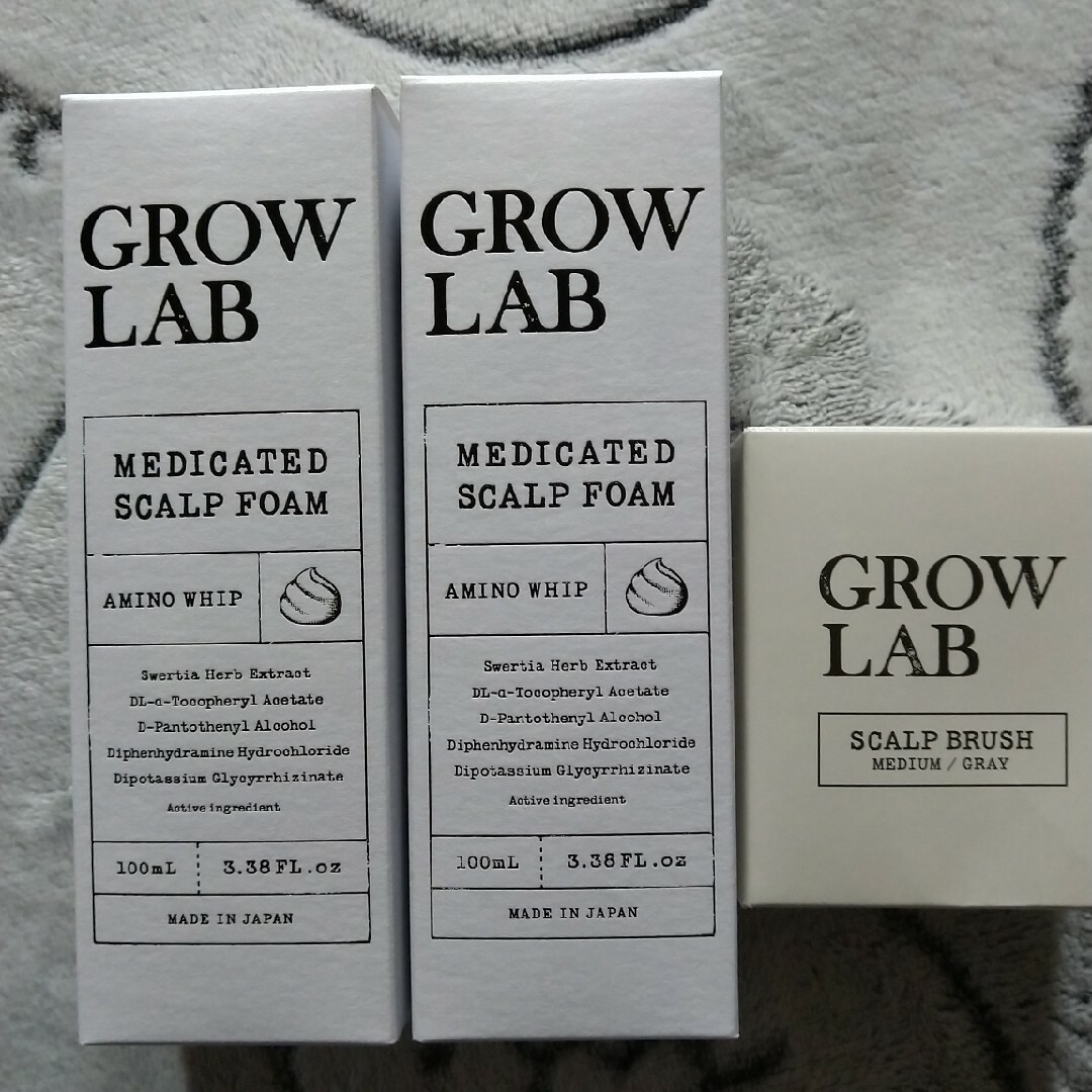 ラッピング無料】 GROW LAB メディケイテッド スカルプフォーム