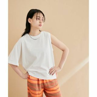 アダムエロぺファム(ADAM ET ROPE' FEMME)の【新品タグ付】ADAM ET ROPE' FEMME アシメフレアＴシャツ(Tシャツ(半袖/袖なし))