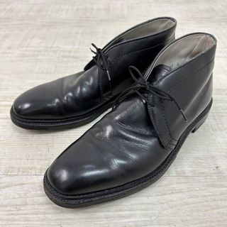 オールデン(Alden)のAlden カーフ スキン チャッカ ブーツ ブラック 系 サイズ 10(ブーツ)