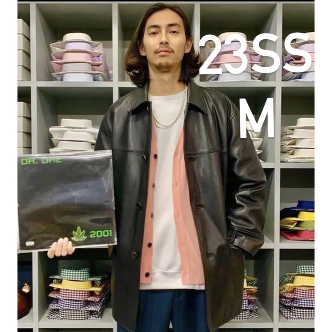 未使用 WACKOMARIA LEATHER CAR COAT レザーカーコート23ss | special