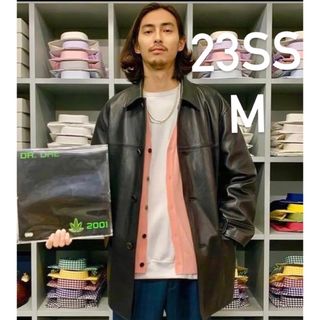 ワコマリア(WACKO MARIA)のWACKOMARIA LEATHER CAR COAT レザーカーコート23ss(レザージャケット)