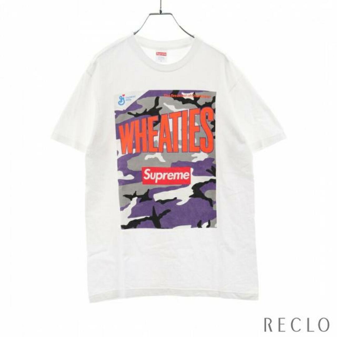 Supreme(シュプリーム)のWheaties Tee Tシャツ クルーネック ホワイト マルチカラー 21SS メンズのトップス(Tシャツ/カットソー(半袖/袖なし))の商品写真
