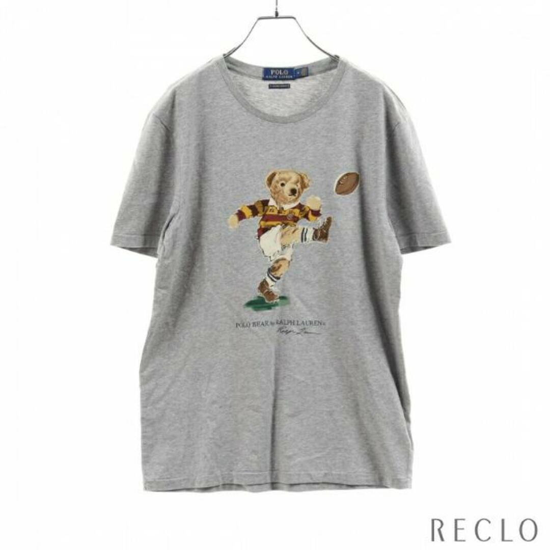 POLO BEAR ポロベア Tシャツ クルーネック グレー マルチカラー