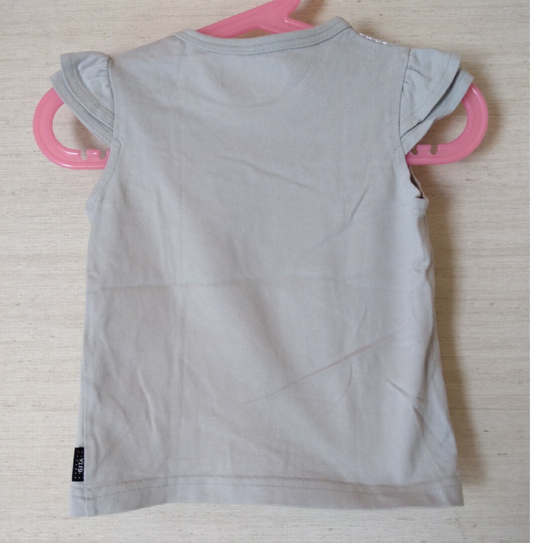 ベルメゾン(ベルメゾン)のTシャツ　女児　90 キッズ/ベビー/マタニティのキッズ服女の子用(90cm~)(Tシャツ/カットソー)の商品写真