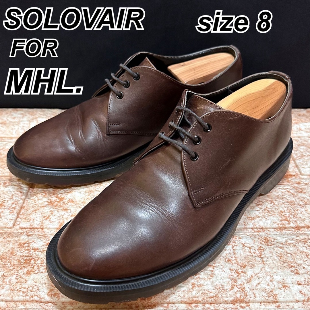 MHL  SOLOVAIR モカシンシューズ　革靴　ドレスシューズ　完売品