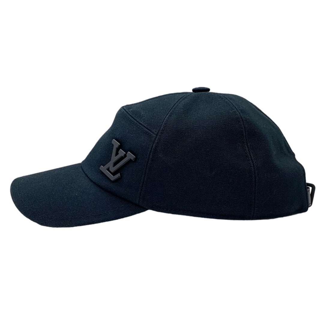 LOUIS VUITTON(ルイヴィトン)のルイヴィトン LOUIS VUITTON ベースボールキャップ 帽子 キャップ・アエログラム LVロゴ コットン ブラック 黒 レディースの帽子(その他)の商品写真