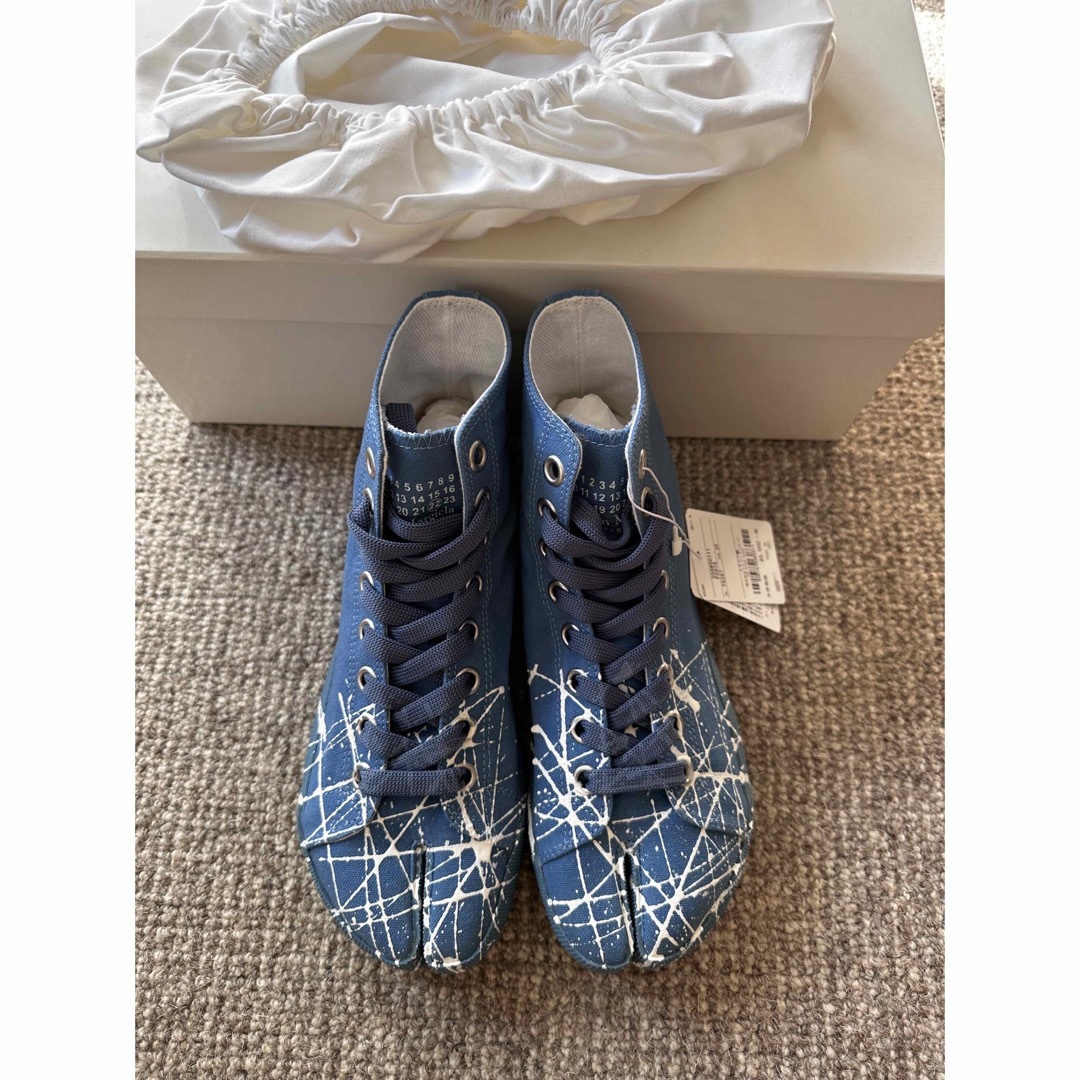 Maison Margiela メゾンマルジェラ Tabi スニーカー35ブルー | フリマアプリ ラクマ