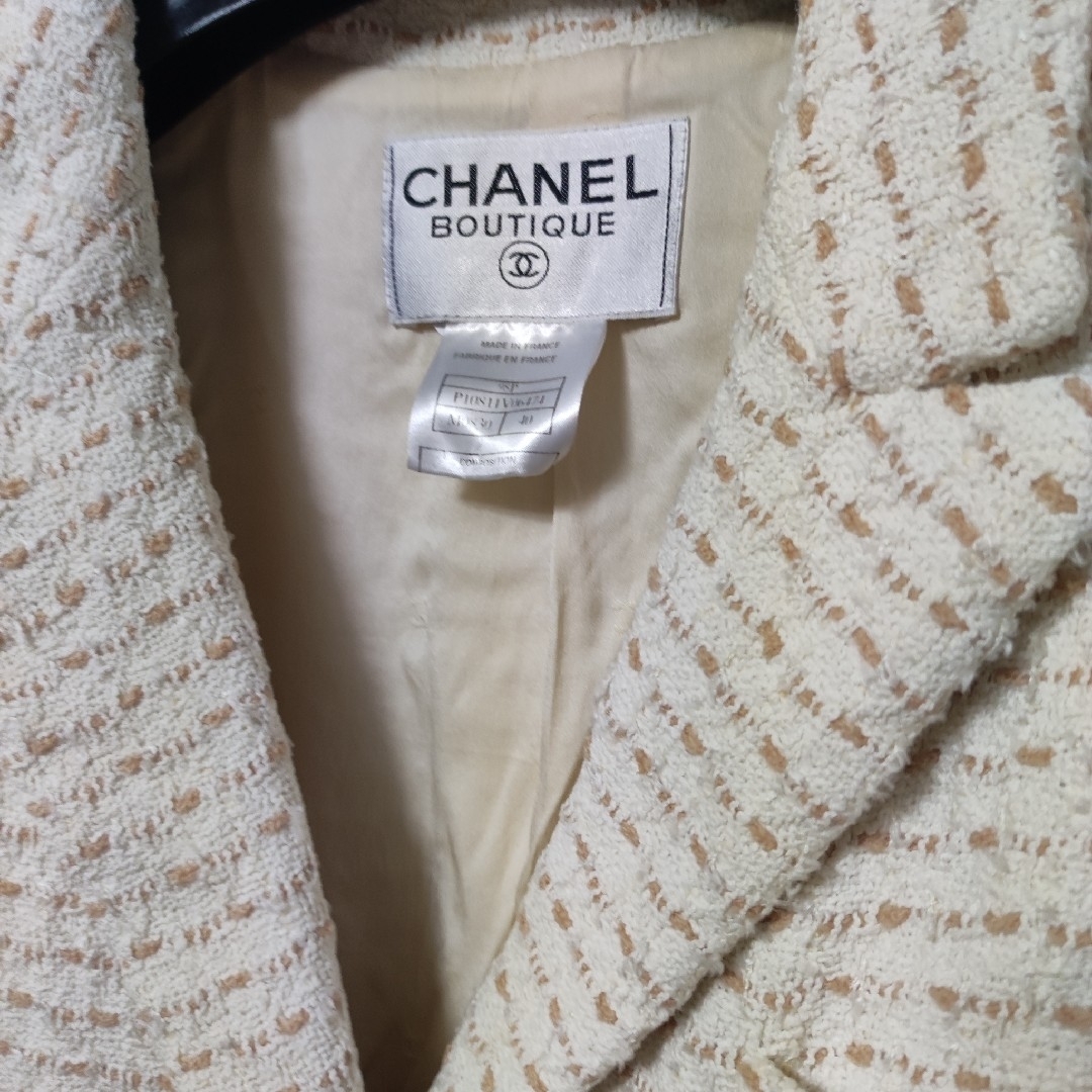 CHANEL(シャネル)のシャネル      ヴィンテージジャケット 98B 40 レディースのジャケット/アウター(テーラードジャケット)の商品写真