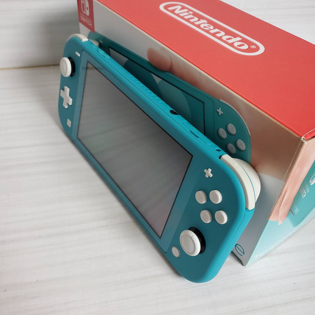 Nintendo Switch - 【完品】ニンテンドースイッチライト ターコイズ ...