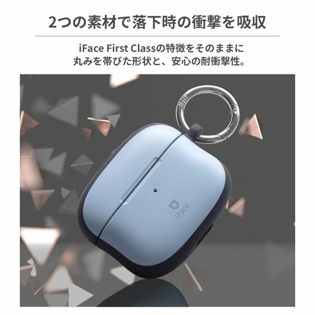 【色: くすみブルー】iFace First Class AirPods Pro 1