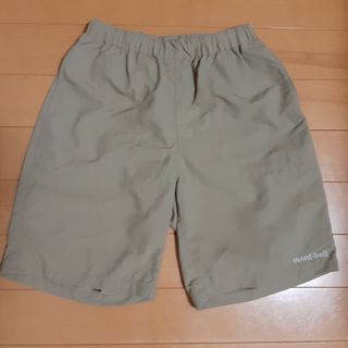 モンベル(mont bell)のやまガール様専用　モンベル　キッズ　ハーフパンツ　120　ページュ　中古(パンツ/スパッツ)