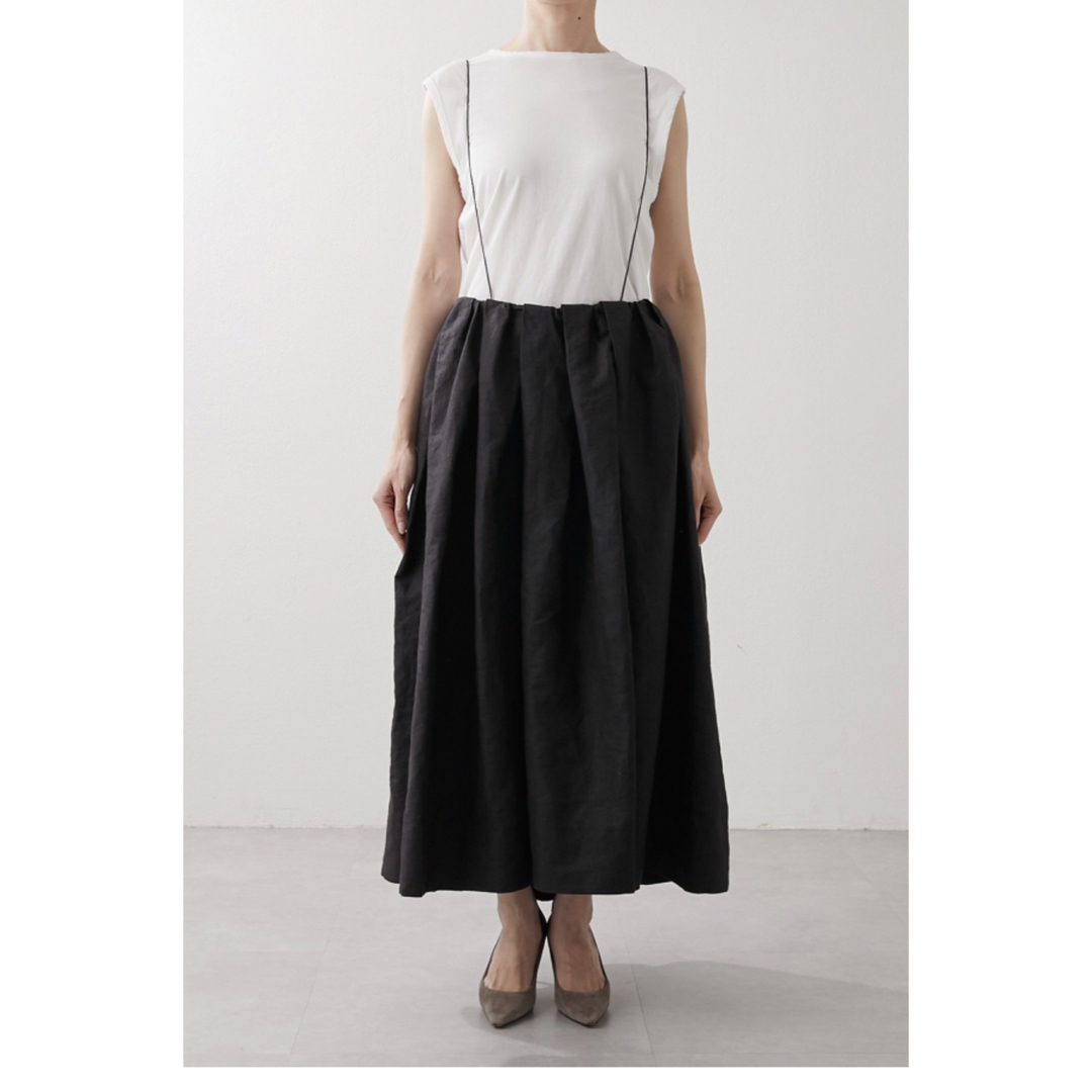 Whim Gazette(ウィムガゼット)のウィムガゼット　長谷川京子　コラボスカート　ボリュームスカート　新品　未使用品 レディースのスカート(ロングスカート)の商品写真