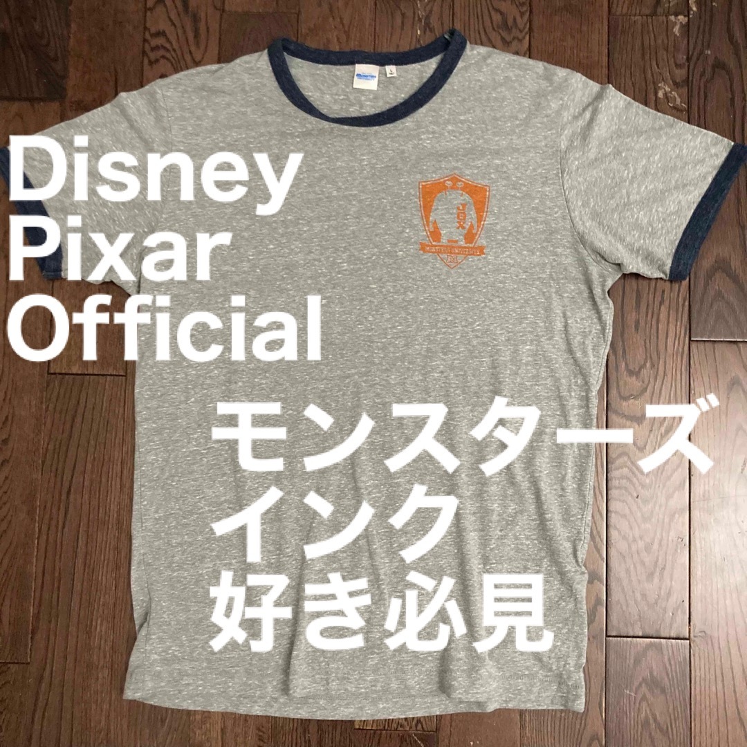 海外限定映画ムービーDisneyピクサーリンガーTシャツモンスターズインク