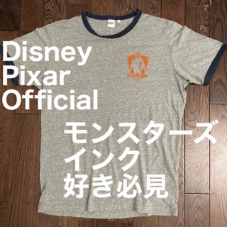 ディズニー(Disney)の海外限定映画ムービーDisneyピクサーリンガーTシャツモンスターズインク(Tシャツ/カットソー(半袖/袖なし))