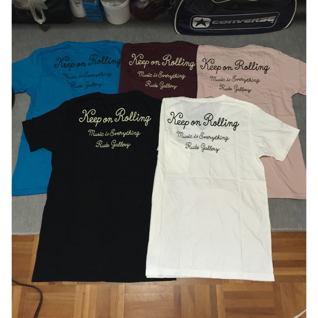 RUDEGALLERYルードギャラリーVネックTシャツサイズ2新品5着セット