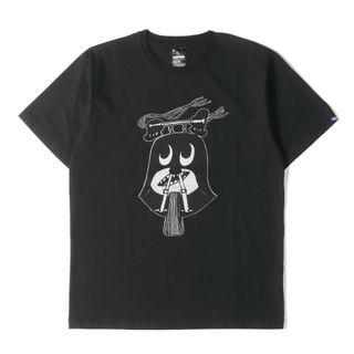 ネイバーフッド(NEIGHBORHOOD)のNEIGHBORHOOD ネイバーフッド Tシャツ サイズ:2 NGAP グラフィック クルーネック 半袖 Tシャツ 00s ブラック 黒 トップス カットソー ブランド アーカイブ 【メンズ】【中古】【美品】(Tシャツ/カットソー(半袖/袖なし))