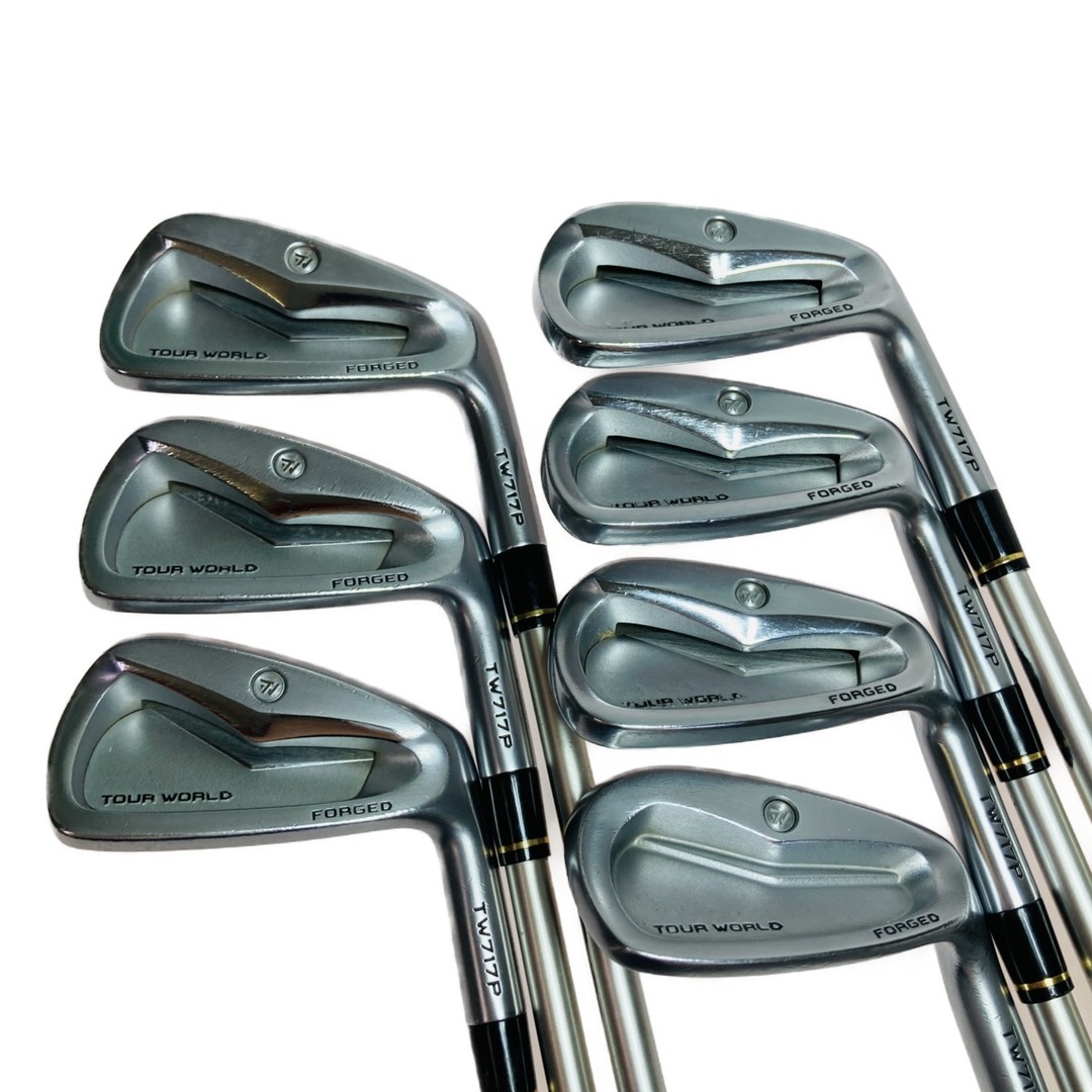 フェース傷打痕有状態◎◎HONMA ホンマ TOUR WORLD  ツアーワールド TW717P 5-11 7本 アインセット VIZARD I 550 S